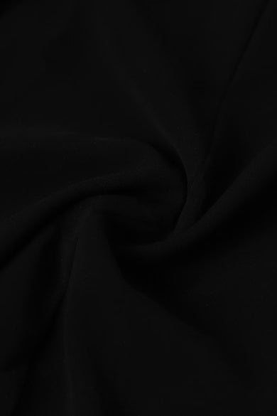 VAN HEUSEN Women Black Solid Blazer