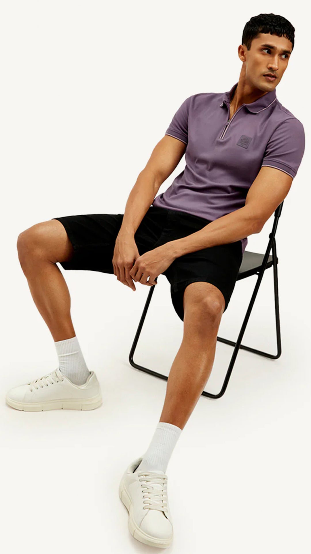 Levi's Men's Solid Slim Fit Polo T-shirt