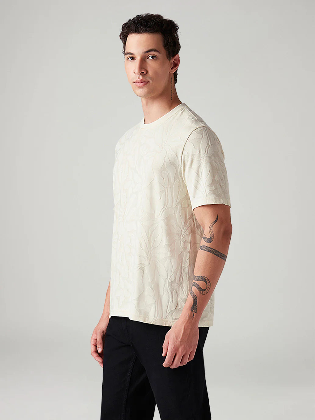 LEVIS Men's Self-Design Regular Fit T-Shirt