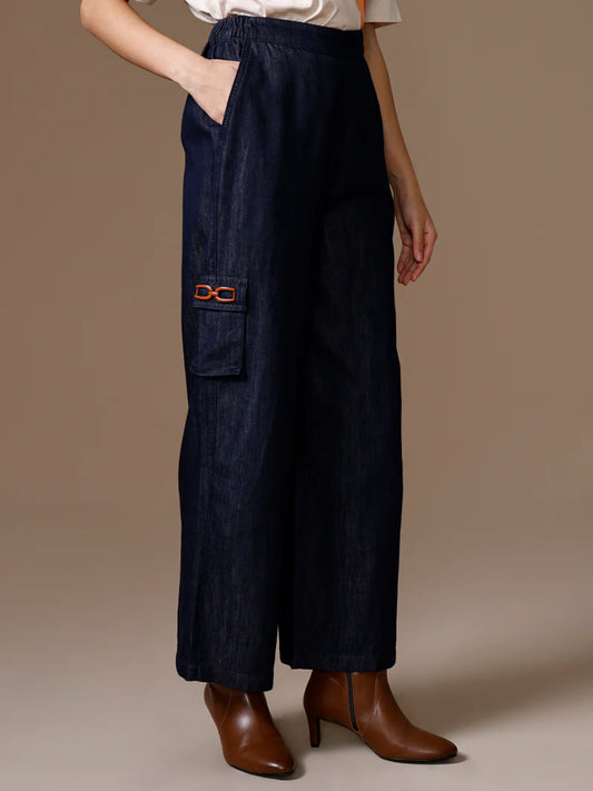 KAZO Cargo Wide Leg Jeans