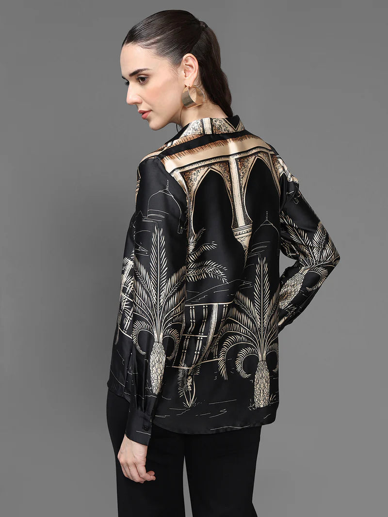 KAZO Roman Shirt Top
