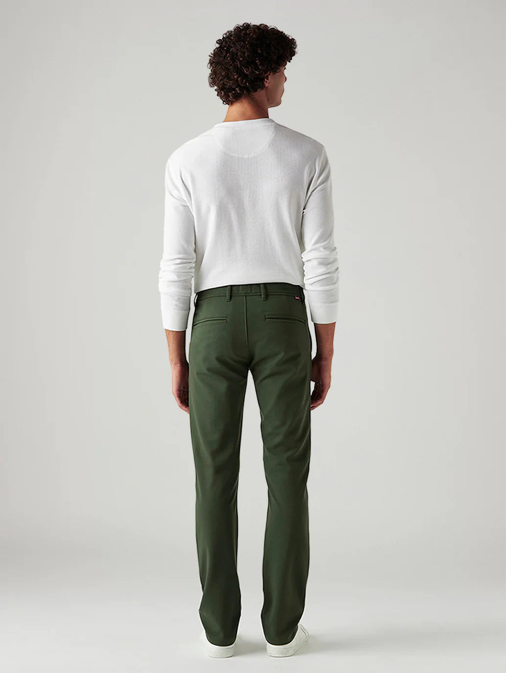 LEVIS Men's 511 Dark Green Slim Fit Mid Rise Tech Pant