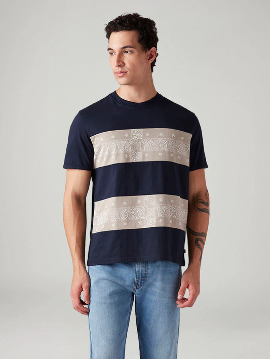 LEVIS Men's Striped Loose Fit T-Shirt