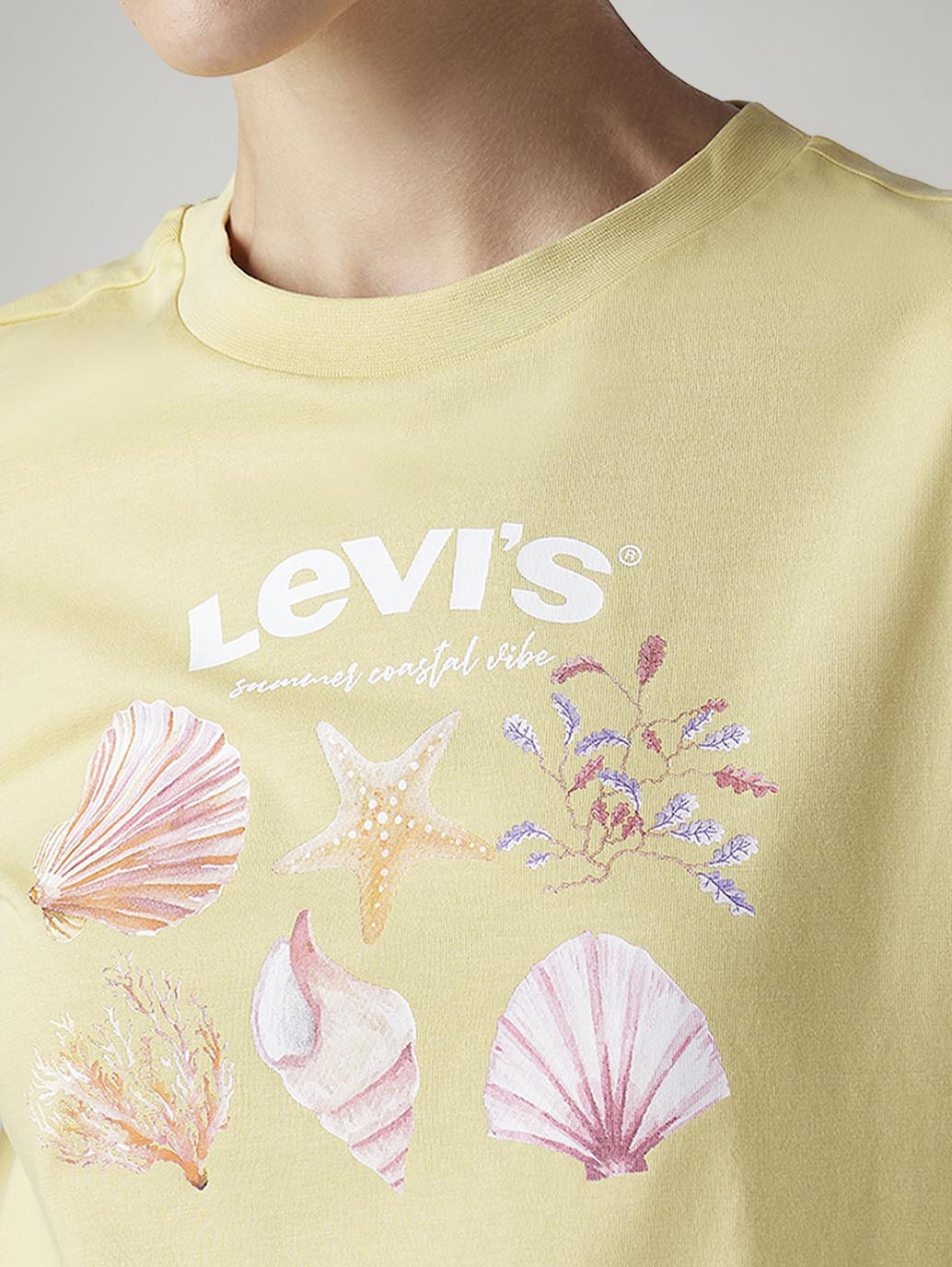 LEVIS Women's Graphic Print Relaxed Fit T-Shirt