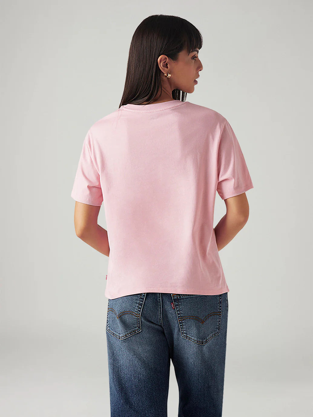 LEVIS Women's Logo Printed Relaxed Fit T-Shirt