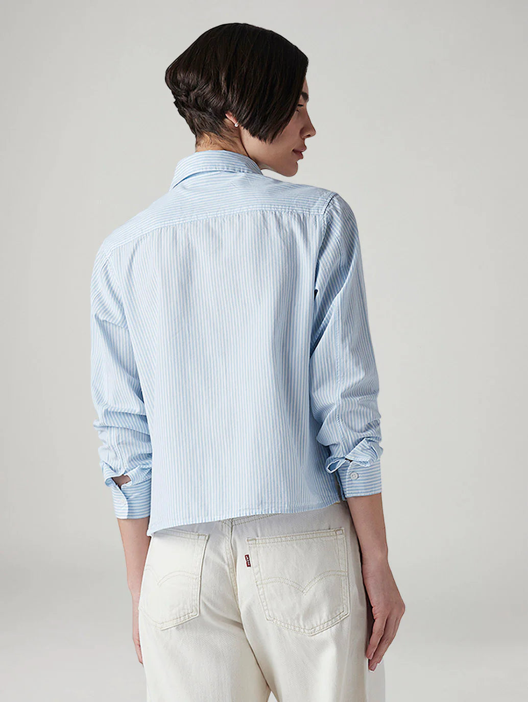 LEVIS Women's Striped Regular Fit Shirt