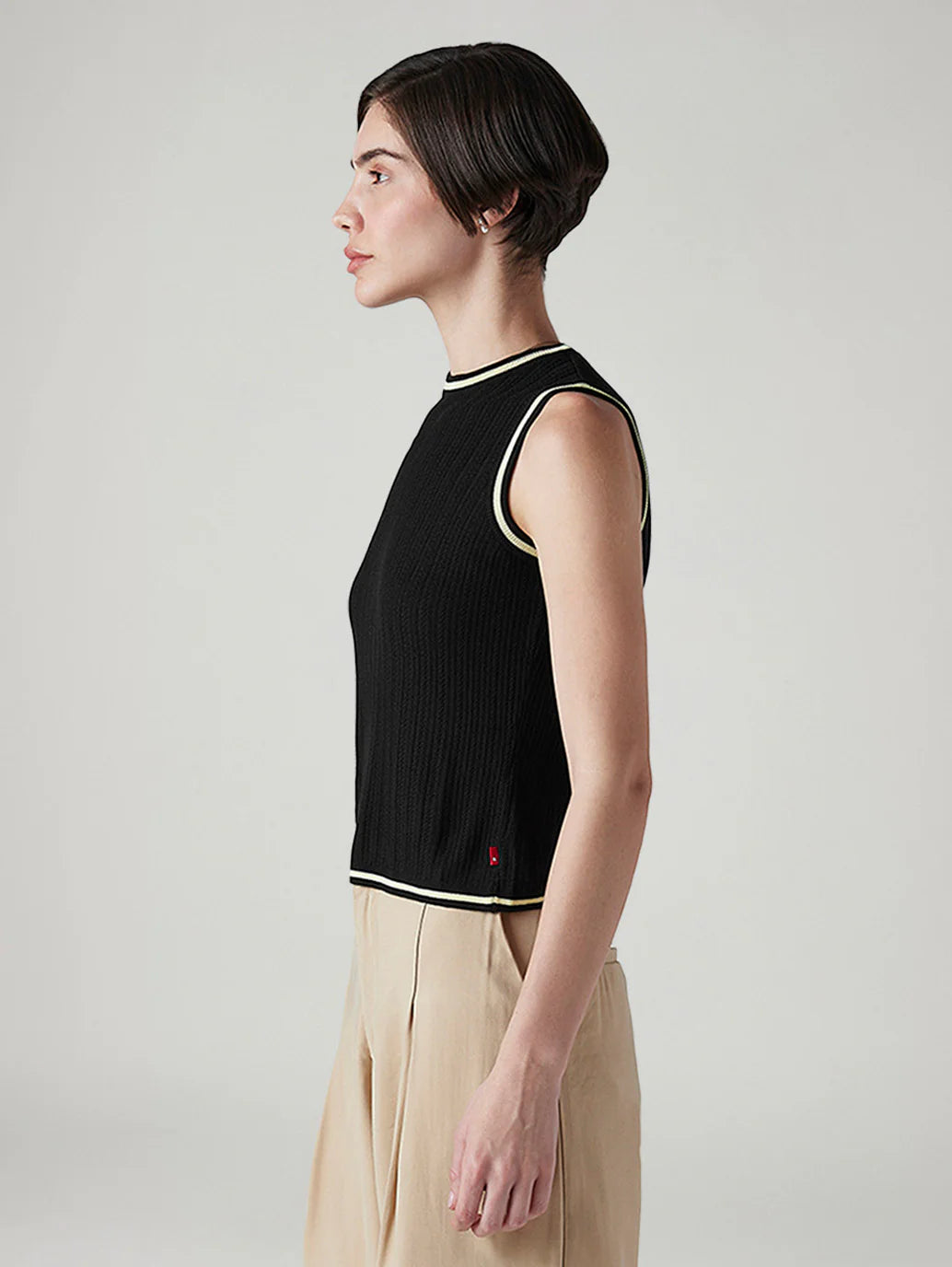 LEVIS Women's Self Design Slim Fit T-Shirt