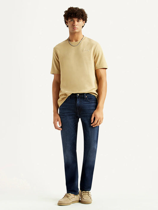LEVIS Men's 511 Navy Slim Fit Mid Rise Jeans