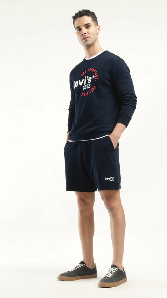 Levi's Men's Graphic Print Navy Crew Neck Co-ord Set (42% Off)