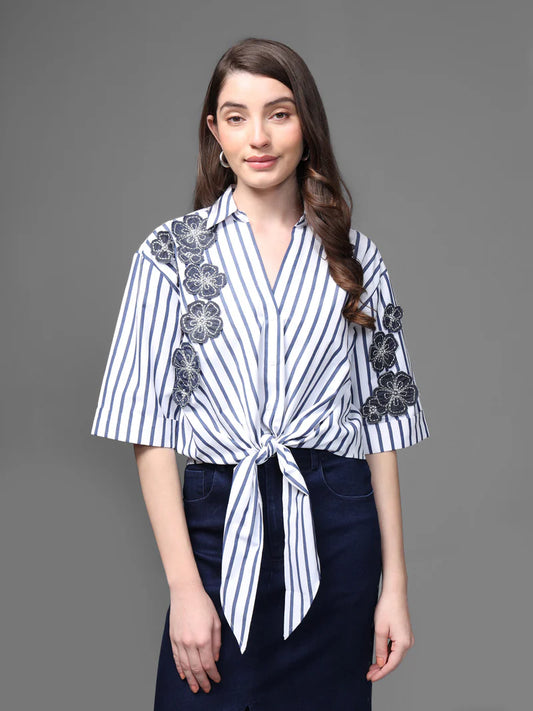 KAZO Blanca Shirt Top