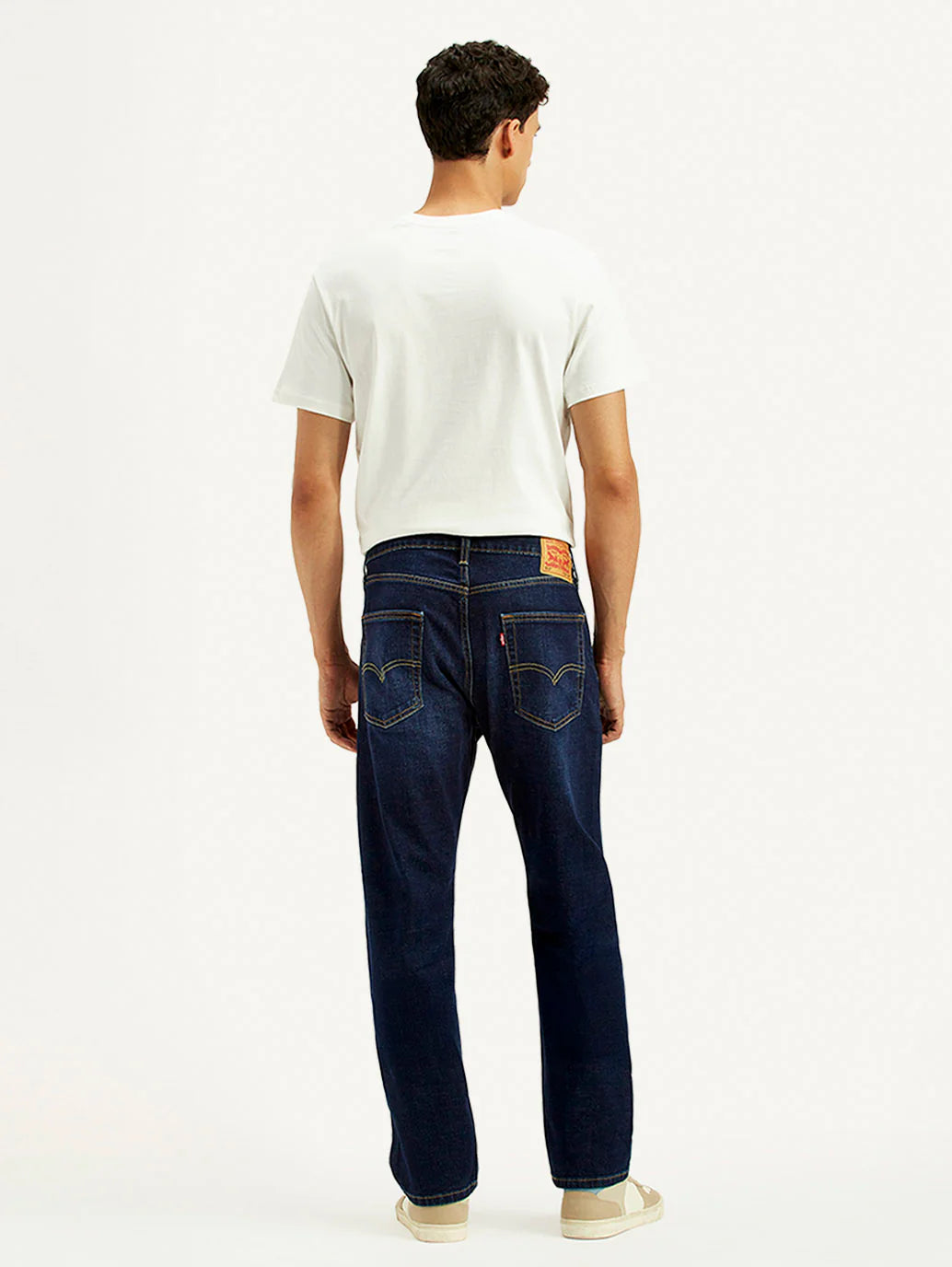 LEVIS Men's 513 Indigo Slim Straight Fit Mid Rise Jeans