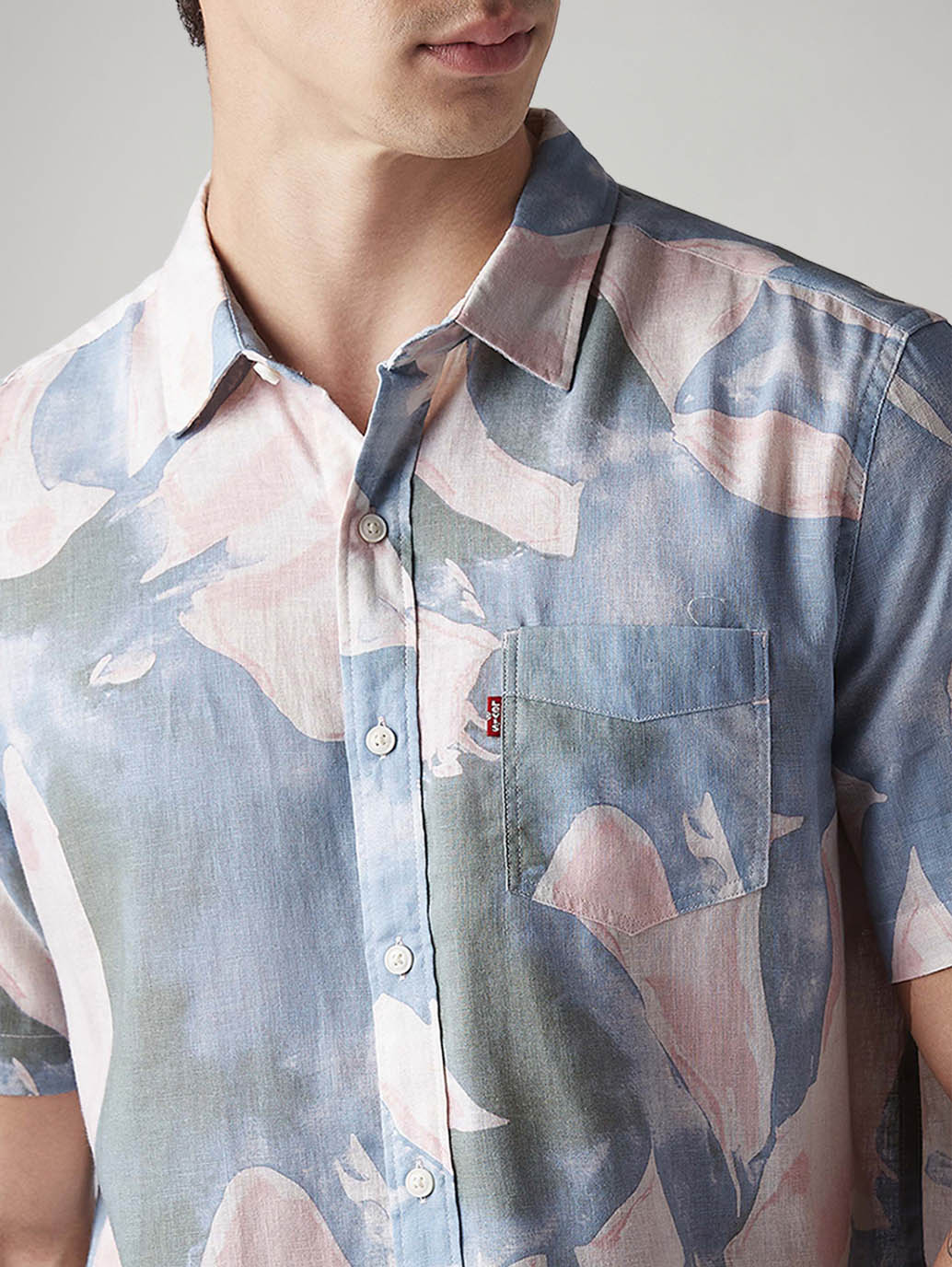 LEVIS Men's Abstract Slim Fit Shirt