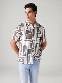 LEVIS Men's Abstract Slim Fit Shirt