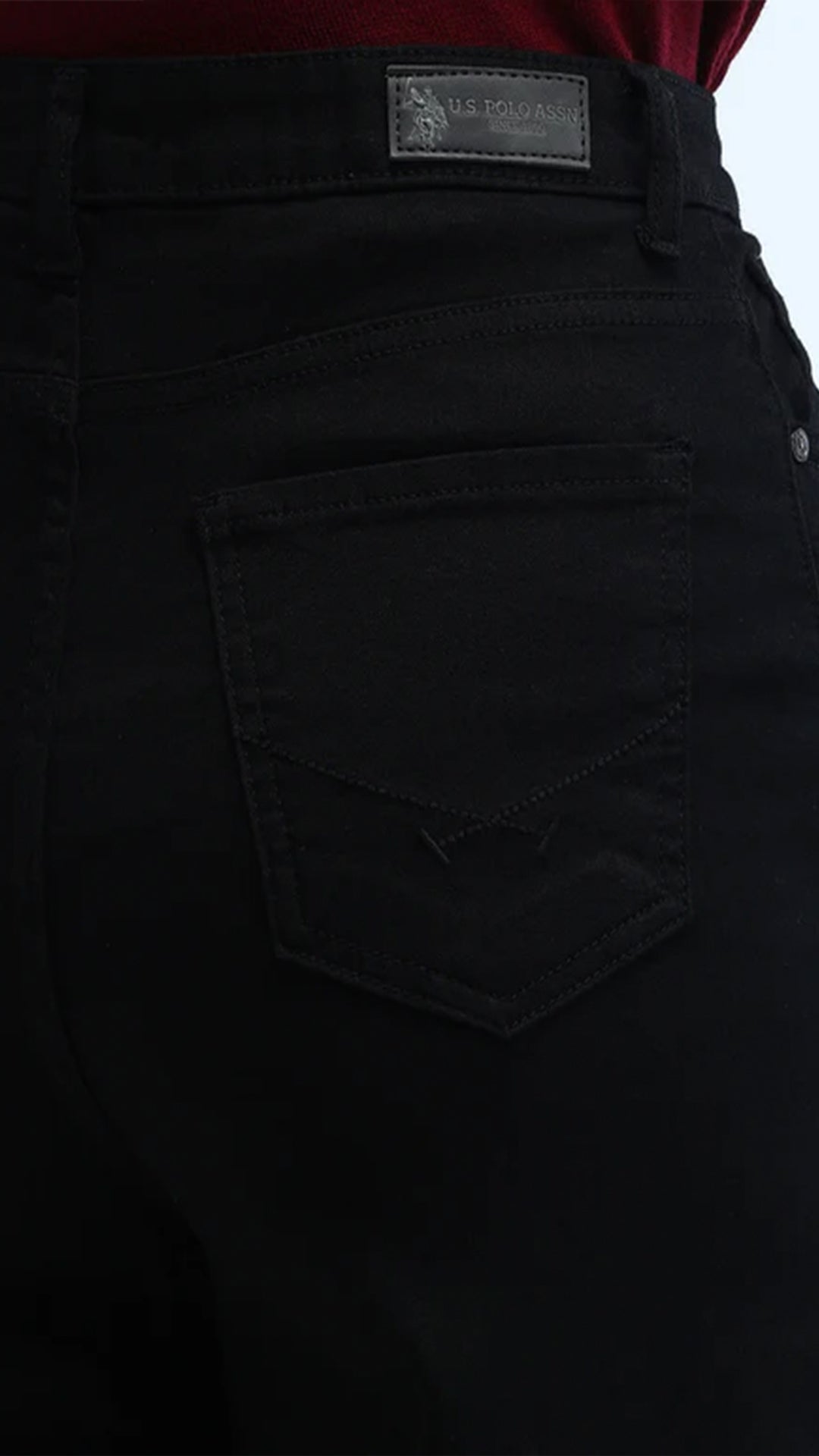 USPA High Rise Stretchable Baggy Jeans