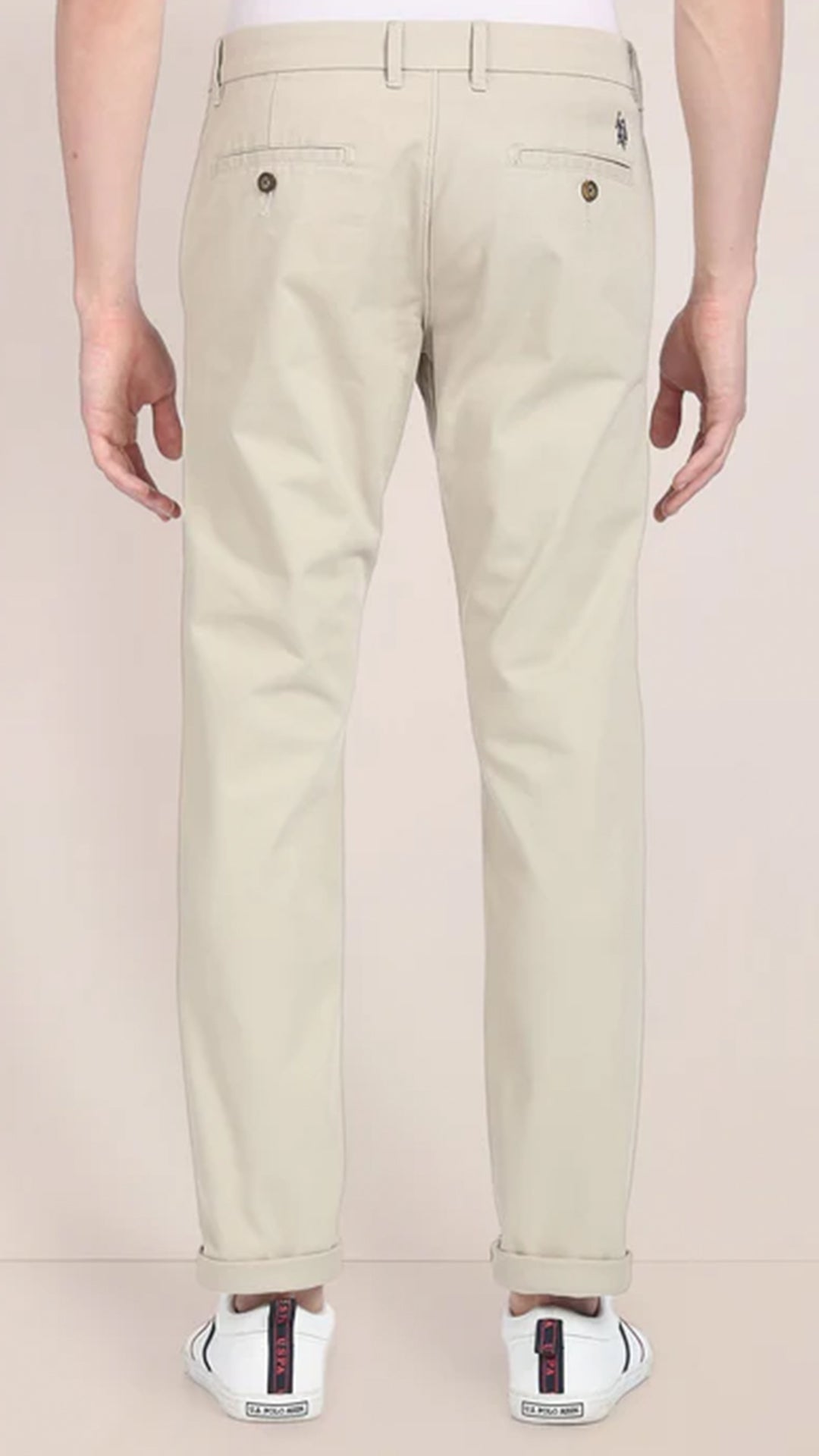 USPA Denver Slim Fit Stretch Chinos