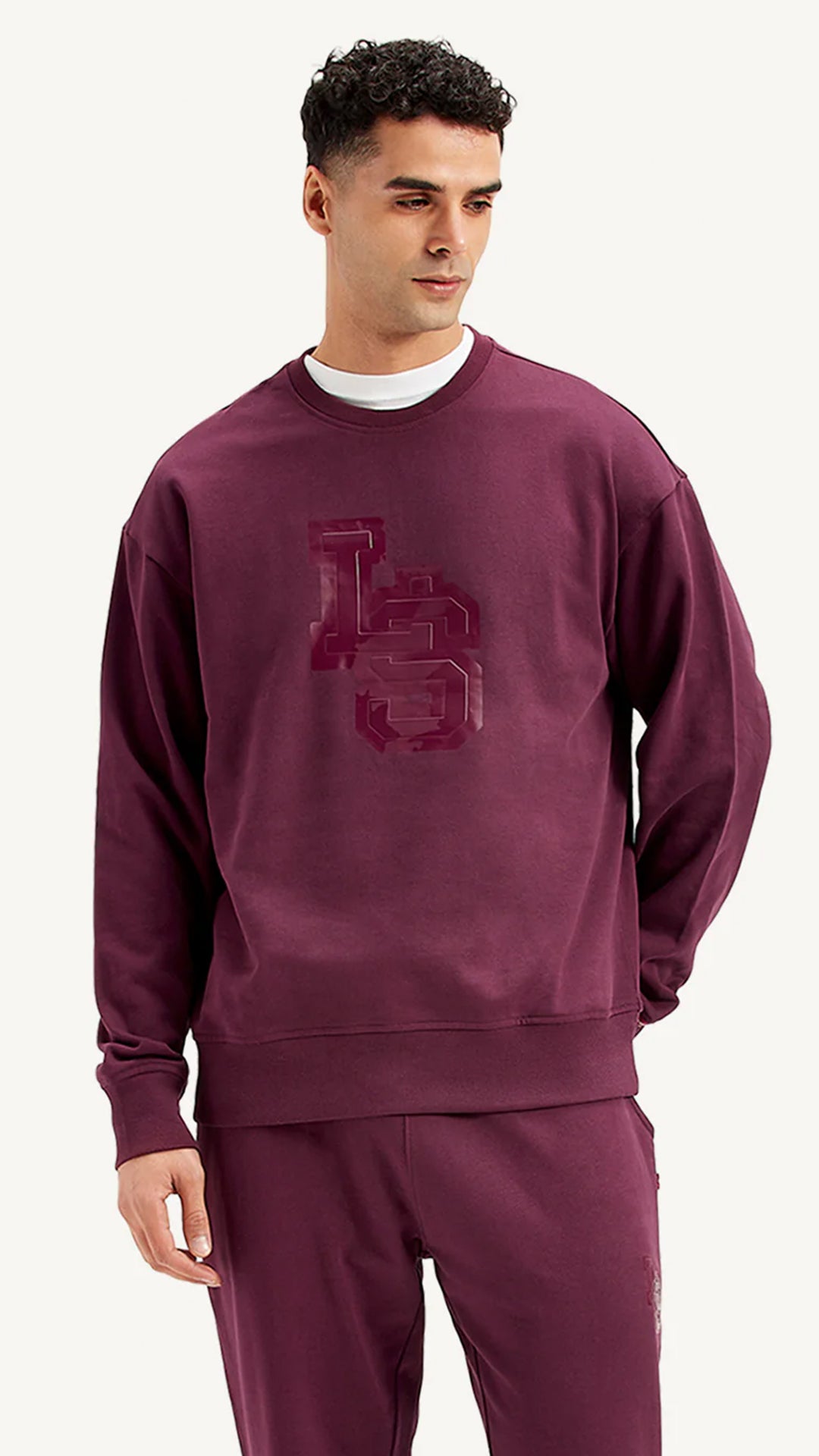 Levi's Men's Brand Logo Crew Neck Sweatshirt