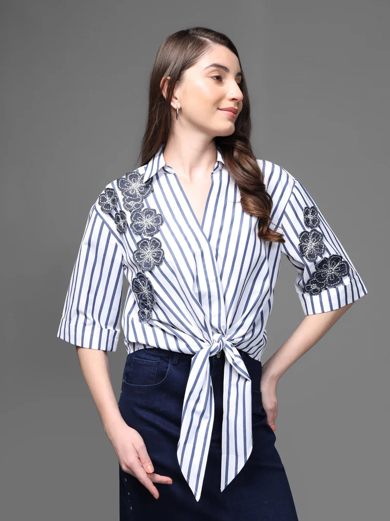 KAZO Blanca Shirt Top