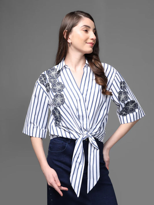 KAZO Blanca Shirt Top