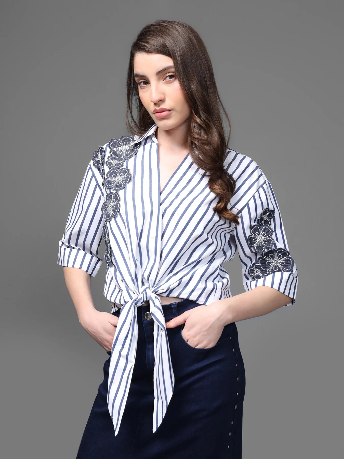 KAZO Blanca Shirt Top