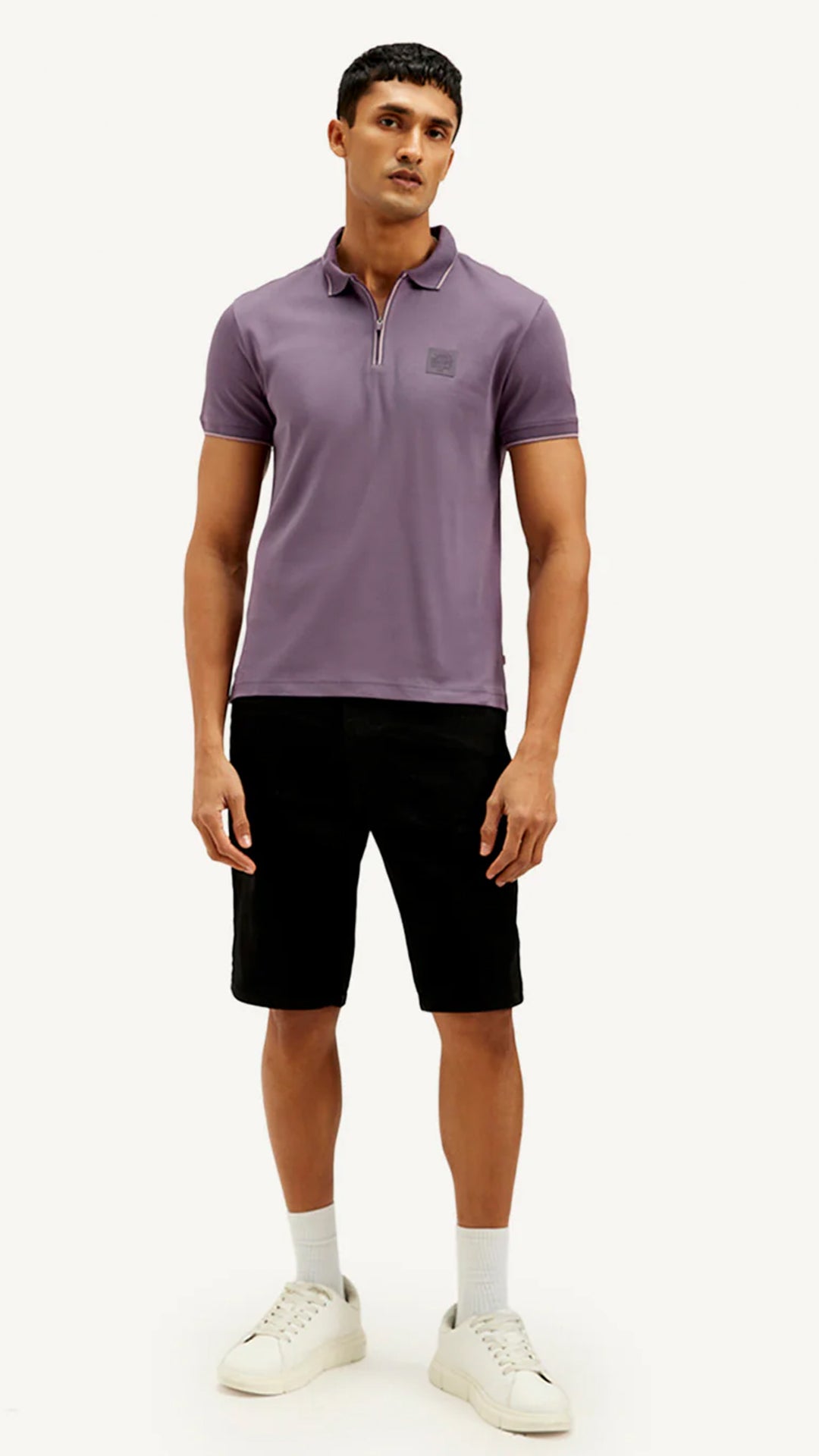 Levi's Men's Solid Slim Fit Polo T-shirt