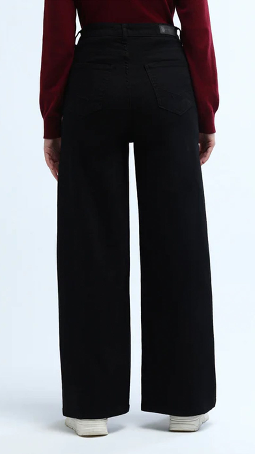 USPA High Rise Stretchable Baggy Jeans