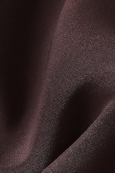 VAN HEUSEN Women Maroon Solid Formal Trousers