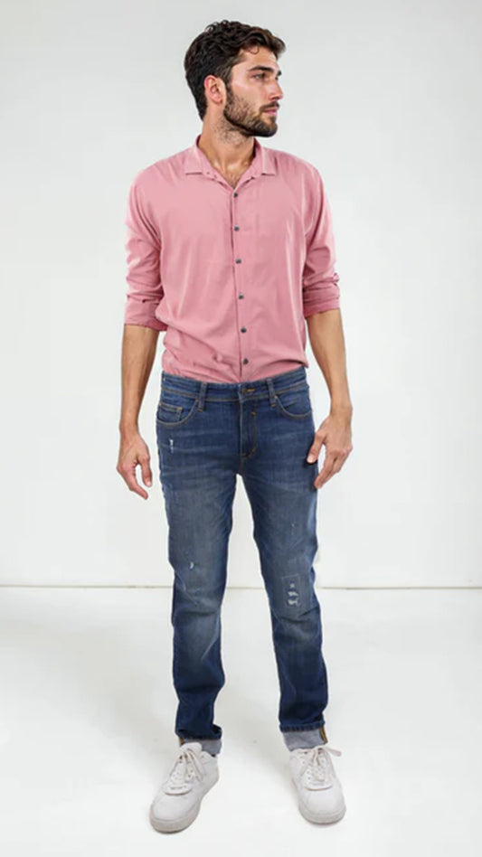 Celio Cotton Slim Fit Blue Jeans (17% Off)