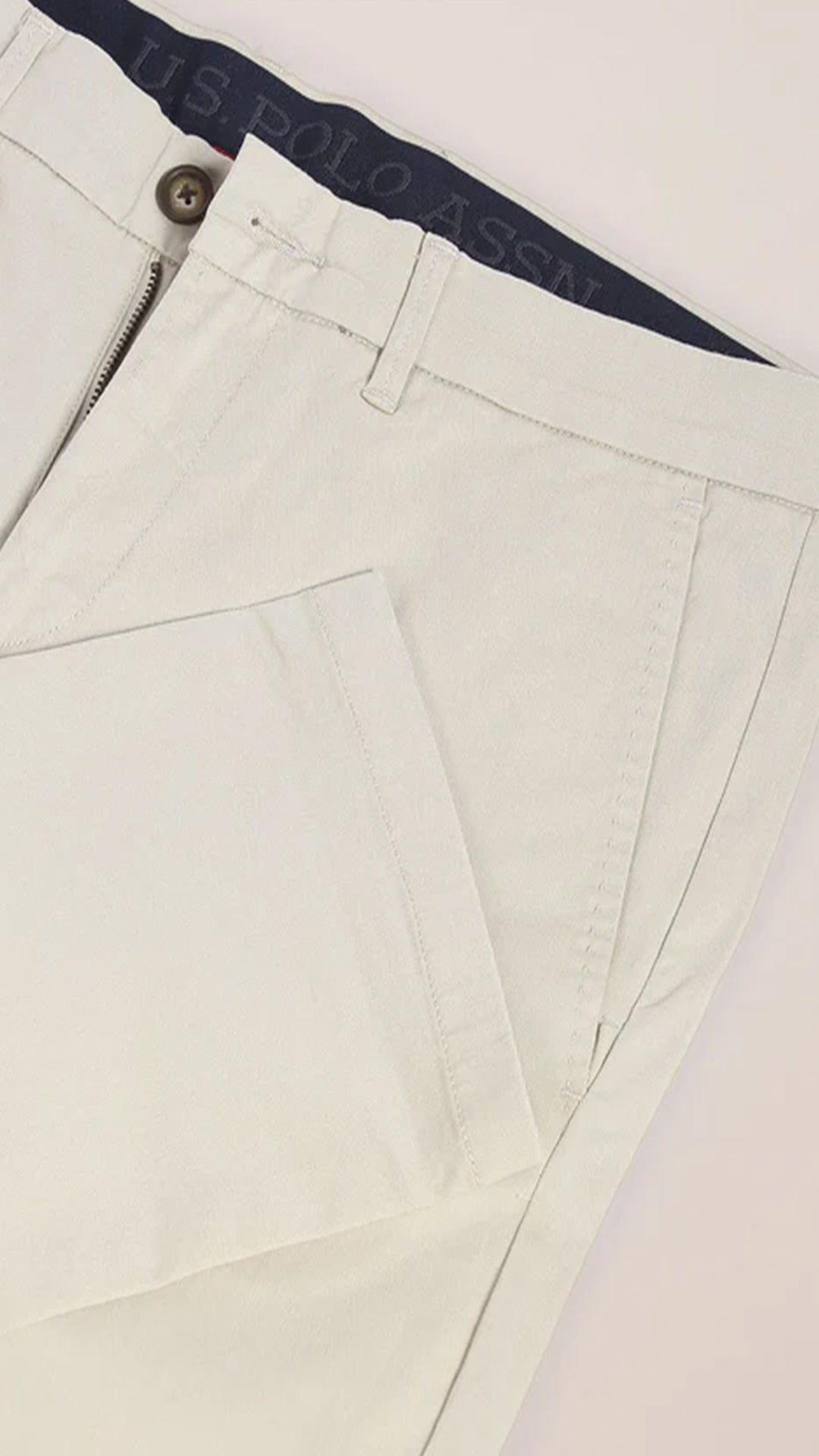 USPA Denver Slim Fit Stretch Chinos