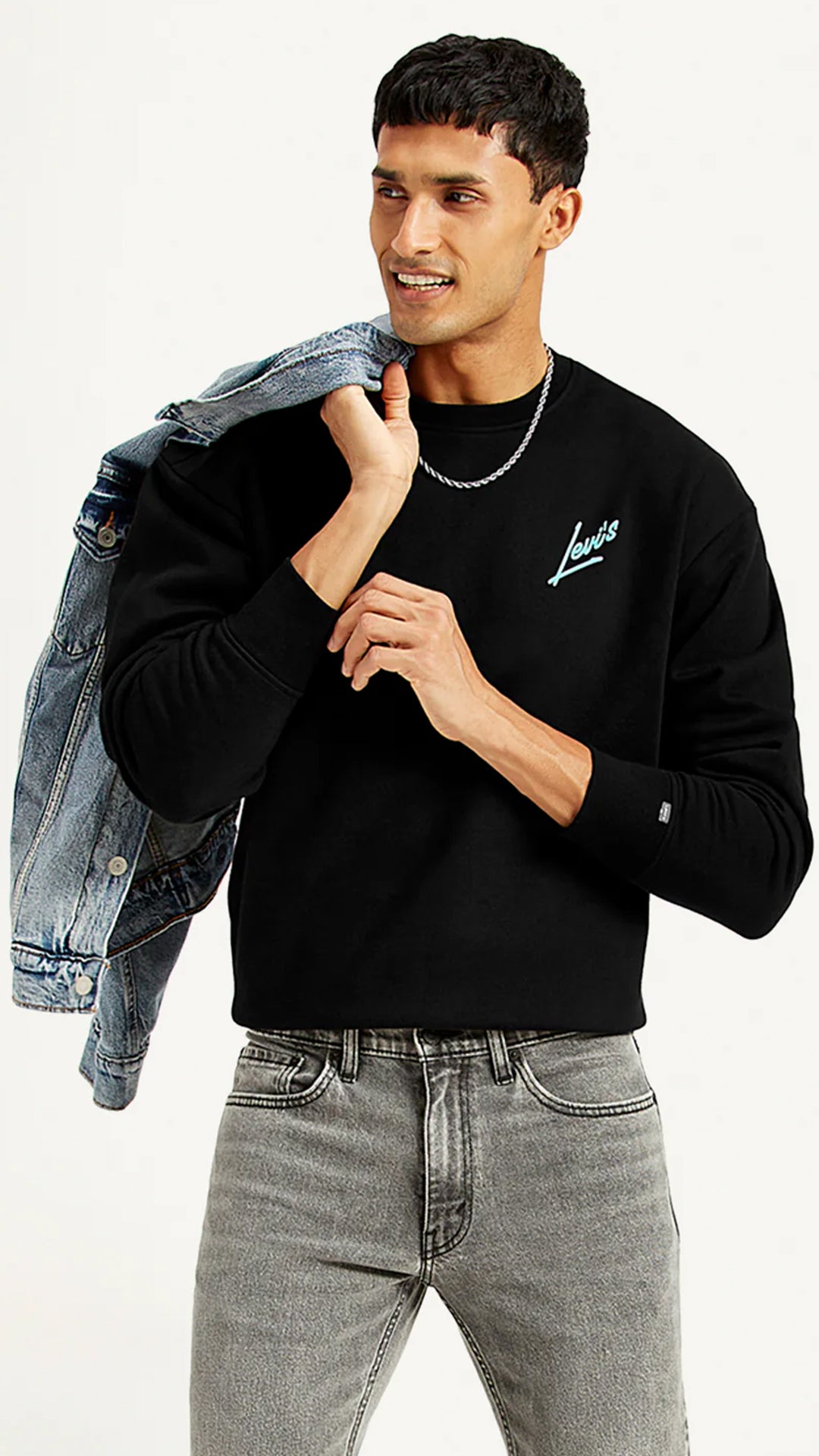 Levi's Men's Graphic Print Relaxed Fit Sweatshirt