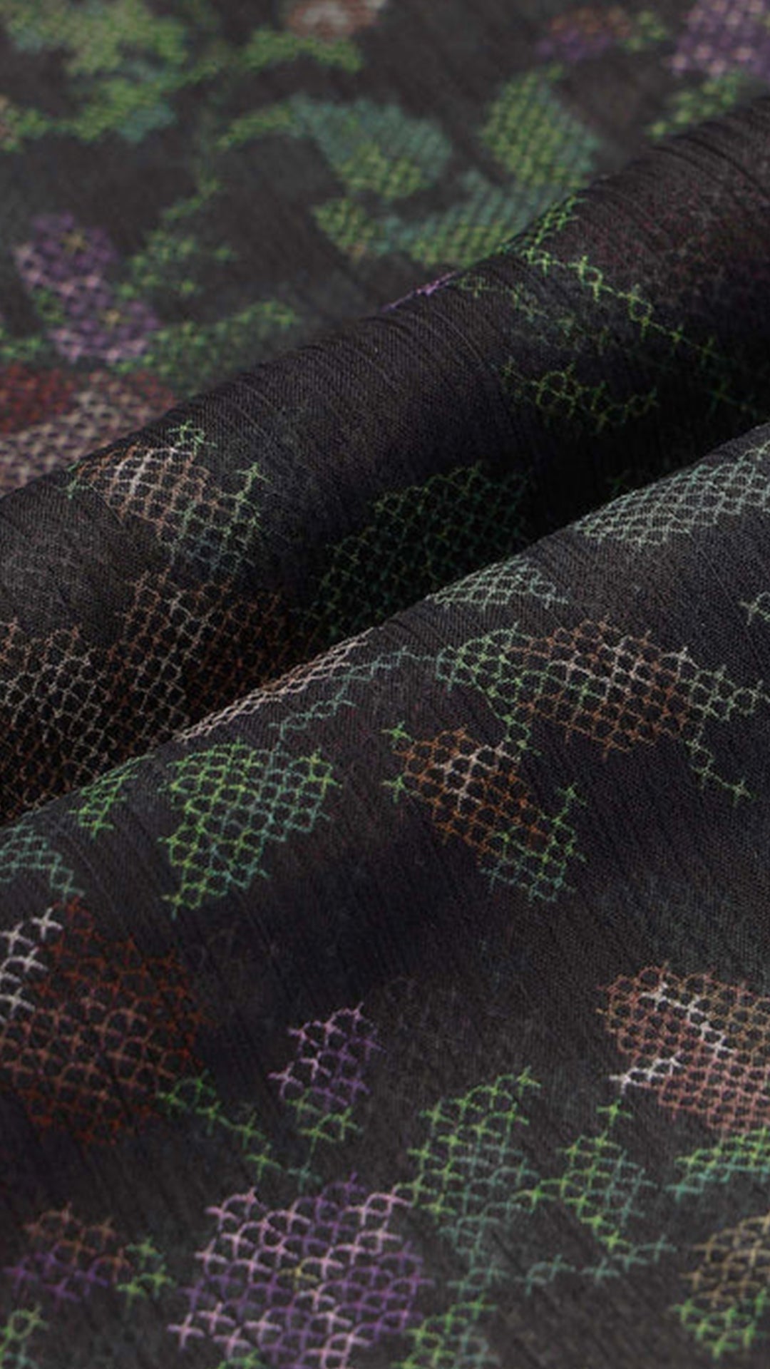 USPA Sheer Floral Printed Lace Top