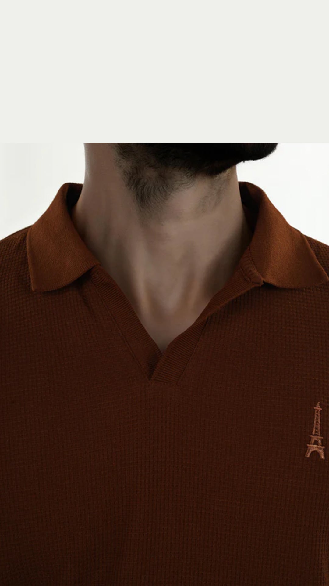 Celio Solid Regular Fit Cotton Brown T-Shirt