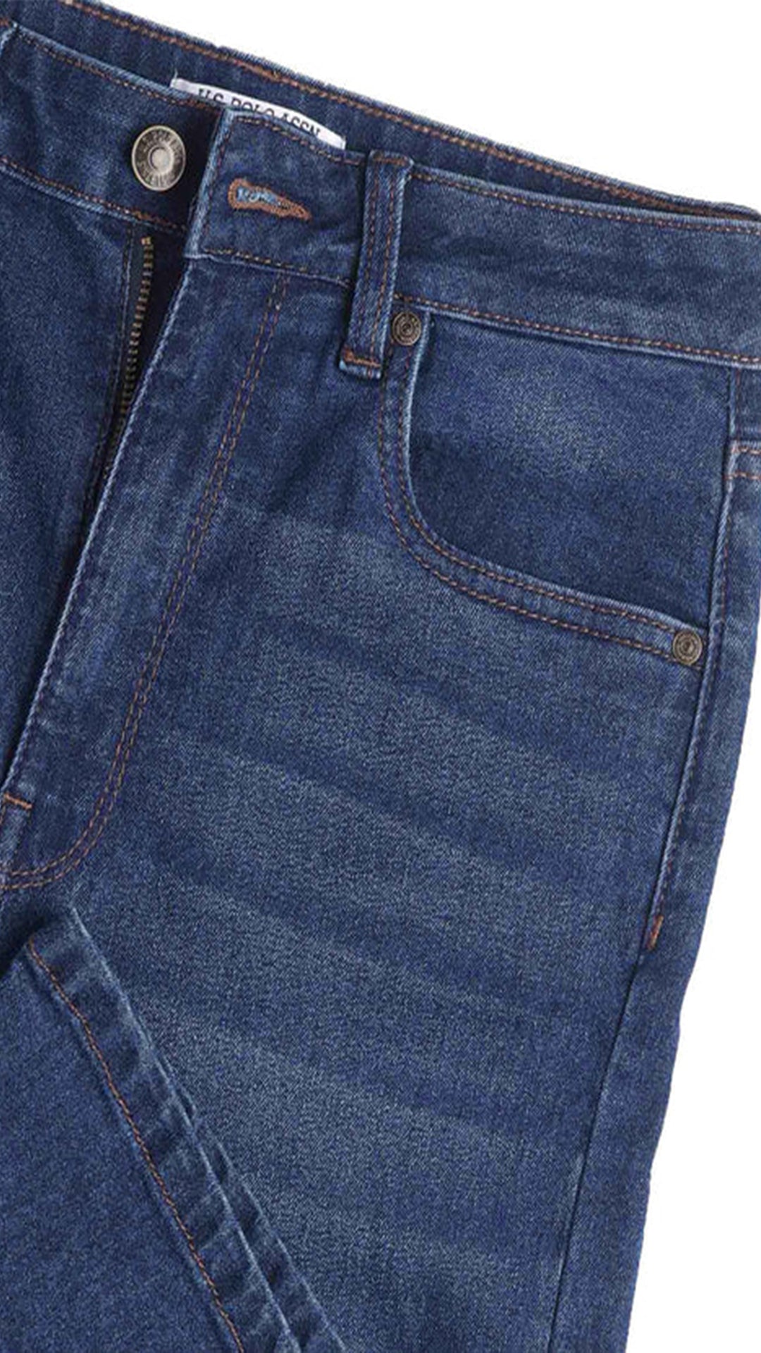 USPA Ultra-High Rise Flared Fit Blue Jeans