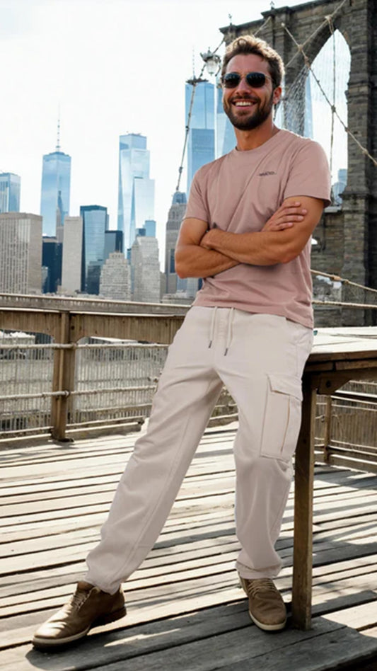 Celio Cotton Slim Fit Beige Jean (45% Off)