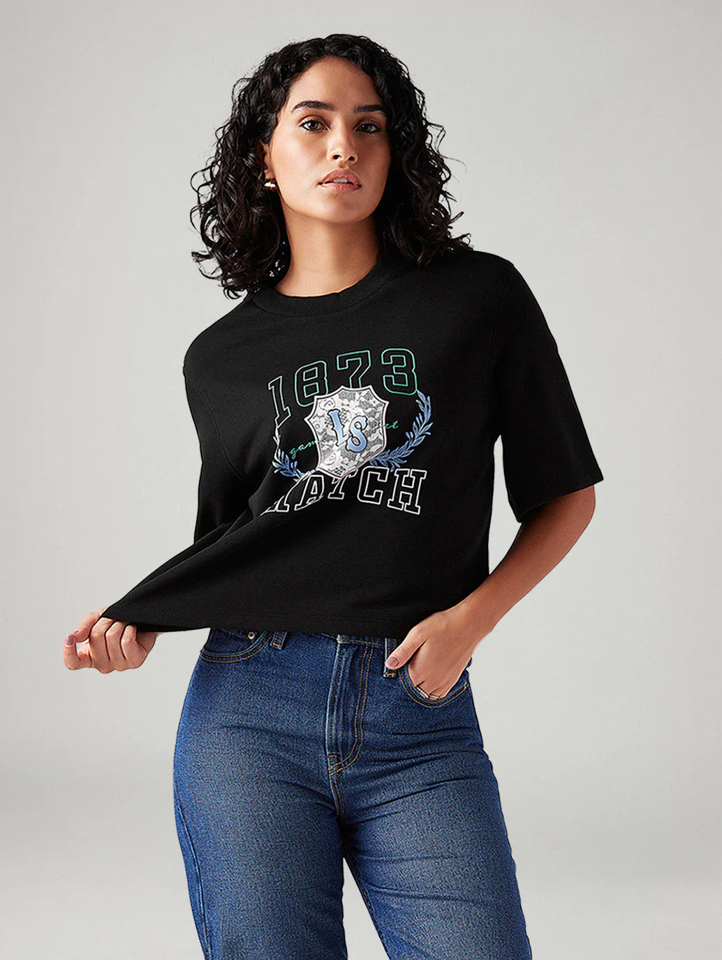 LEVIS Women's Graphic Print Relaxed Fit T-Shirt
