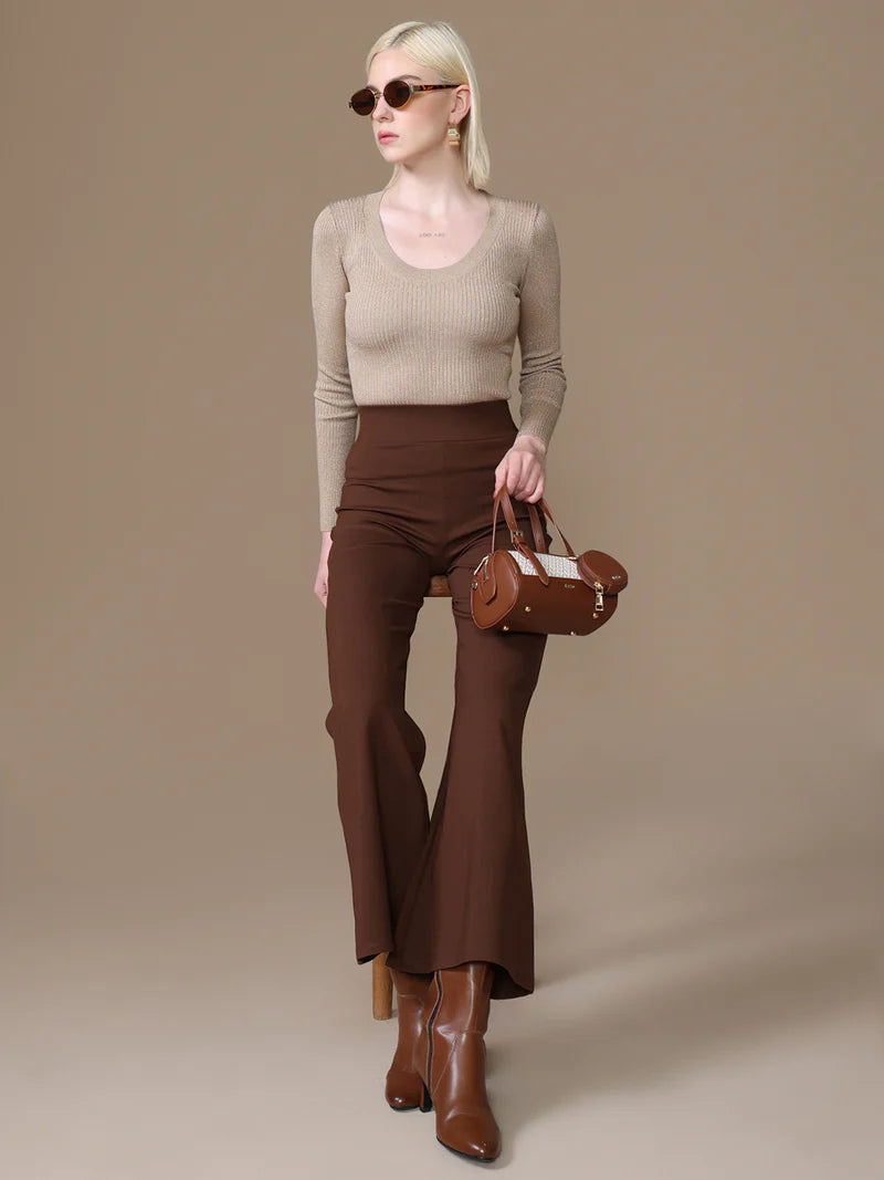 KAZO Jenna Flared Jeggings Pants