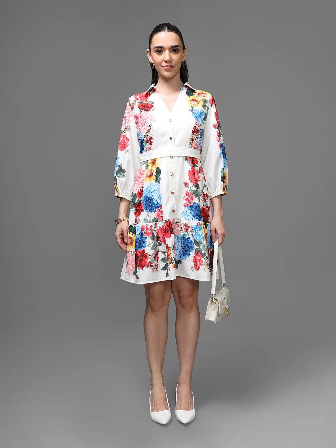 KAZO Lapin Mini Dress