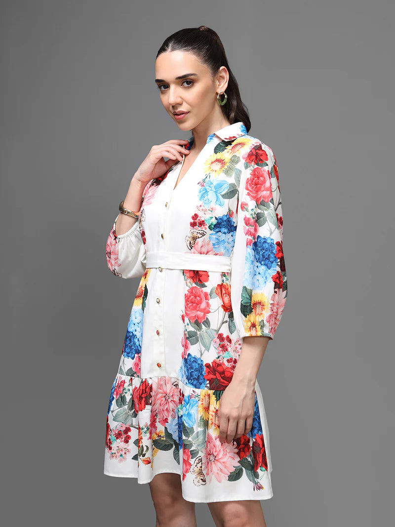 KAZO Lapin Mini Dress