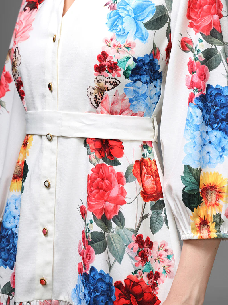 KAZO Lapin Mini Dress