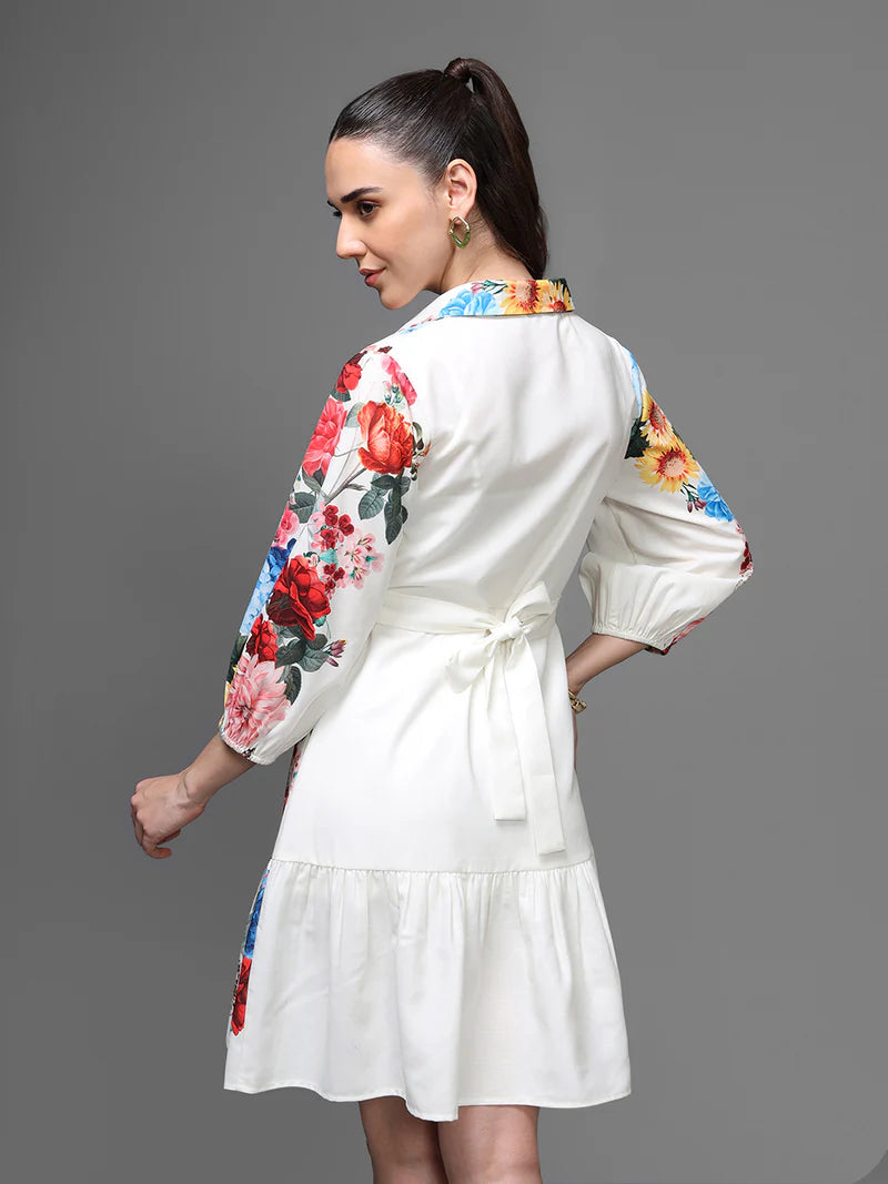 KAZO Lapin Mini Dress