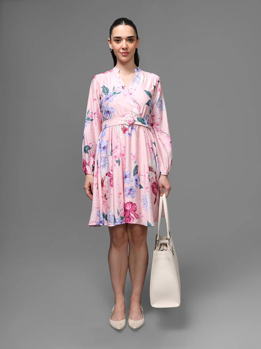 KAZO Lexington Mini Dress W Belt