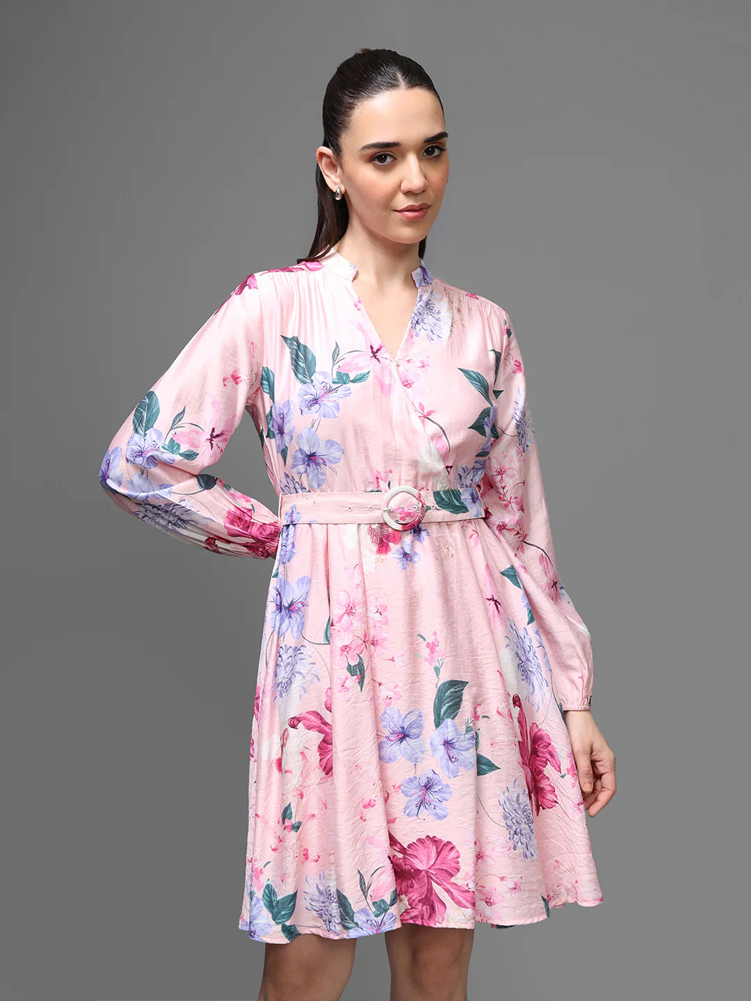 KAZO Lexington Mini Dress W Belt