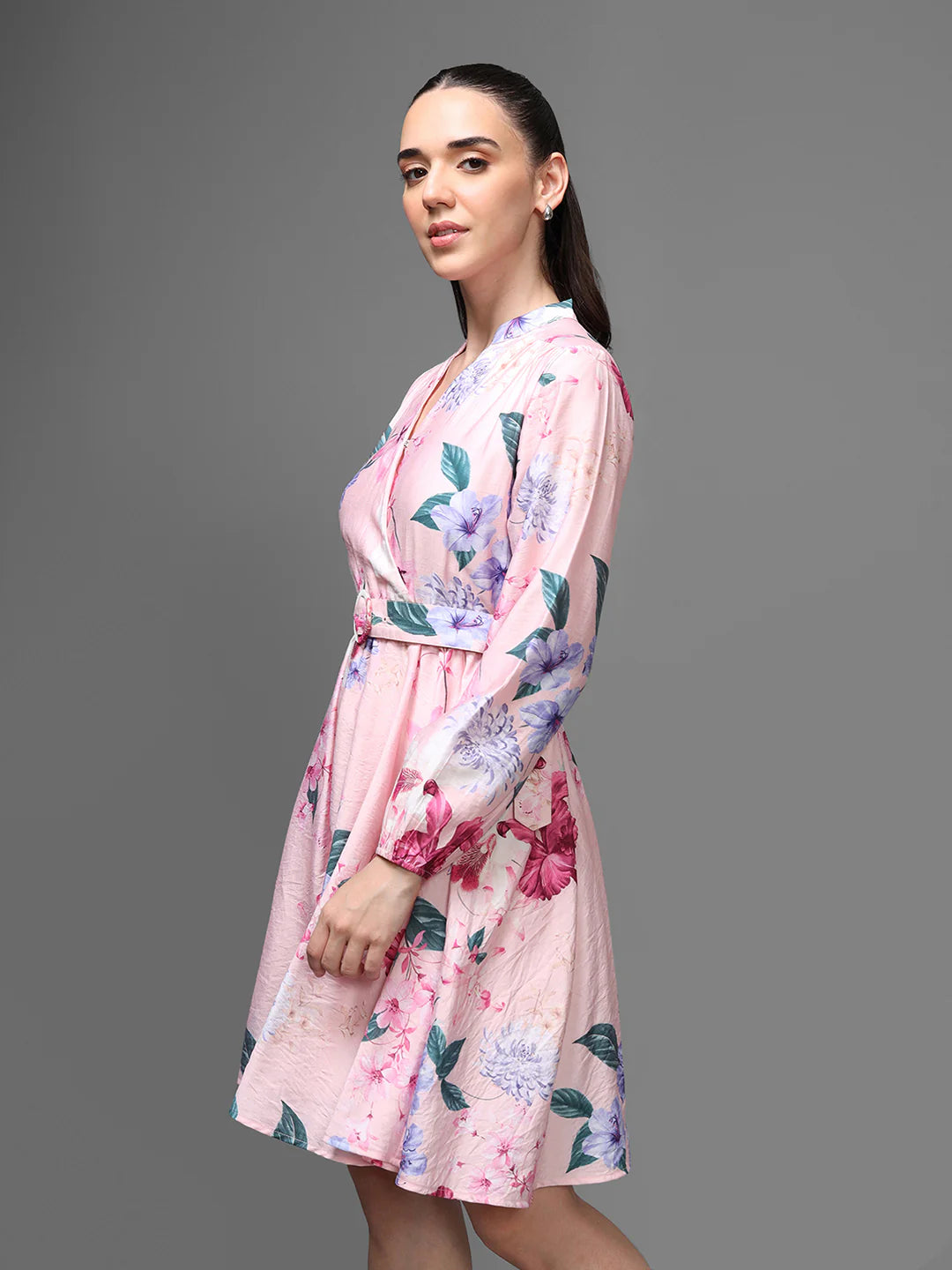 KAZO Lexington Mini Dress W Belt