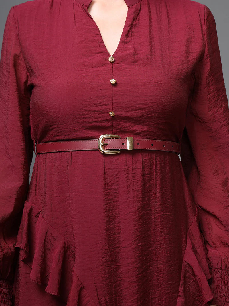 KAZO Athena Midi Dress W Belt