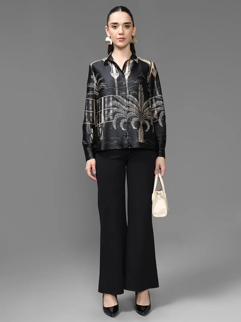 KAZO Roman Shirt Top
