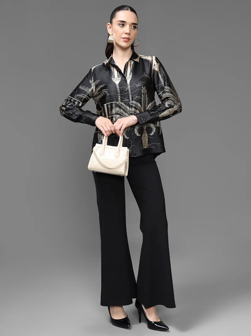 KAZO Roman Shirt Top