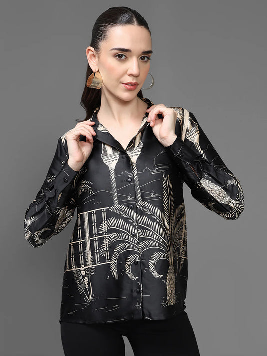 KAZO Roman Shirt Top