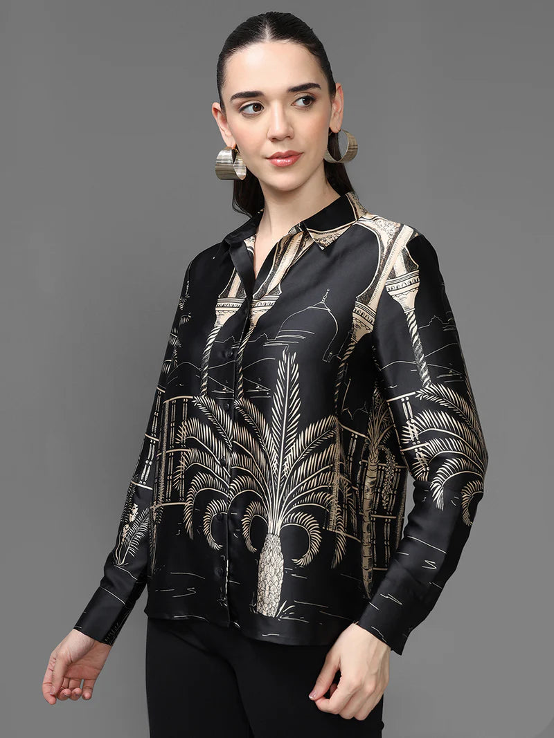 KAZO Roman Shirt Top