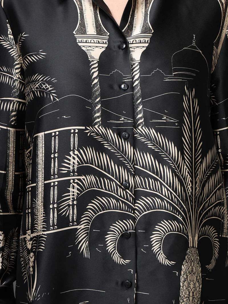 KAZO Roman Shirt Top