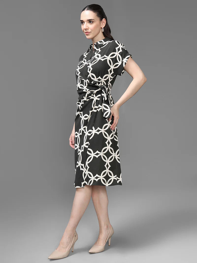 KAZO Lombard Midi Dress