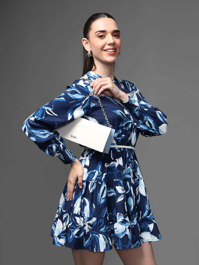 KAZO Casa Mini Dress W Belt